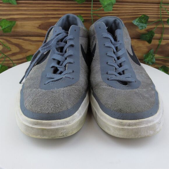 Nike Sz 13 Sneaker‎ Gray Leather Men Medium (D, M) Athletic - Picture 3 of 11